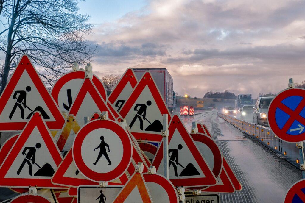 Avocat excès de vitesse zone de travaux 