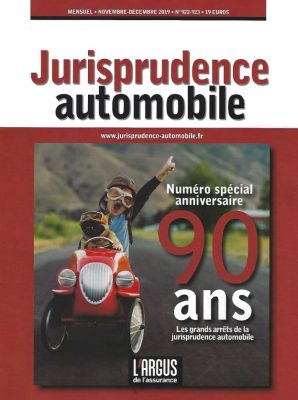 jurisprudence automobile 90 ans